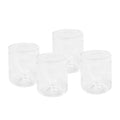 0405 Glass Set of 4 - Clear - Small