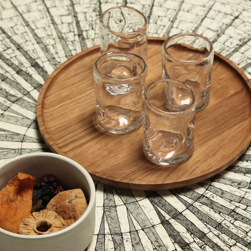 0405 Glass Set of 4 - Clear - Small