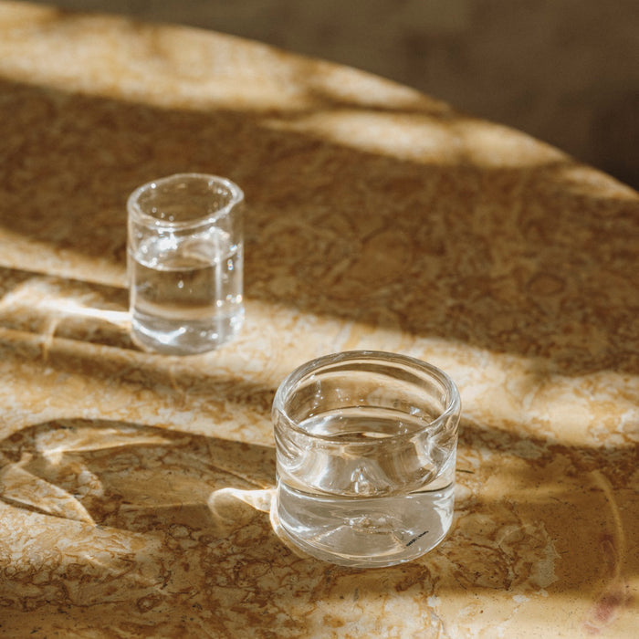 0405 Glass Set of 4 - Clear - Small