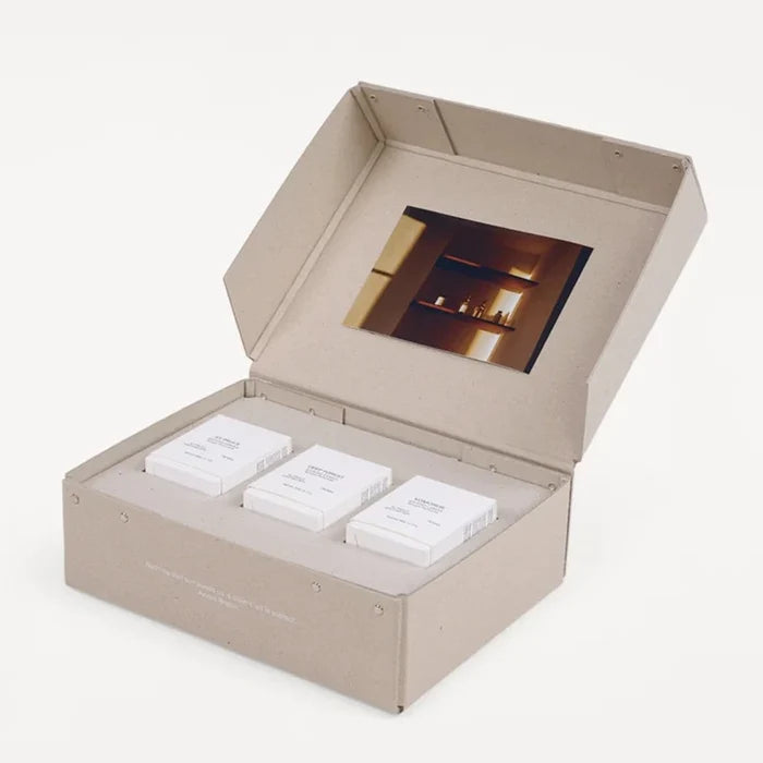 Apothecary Scented Candle Set Gift Box