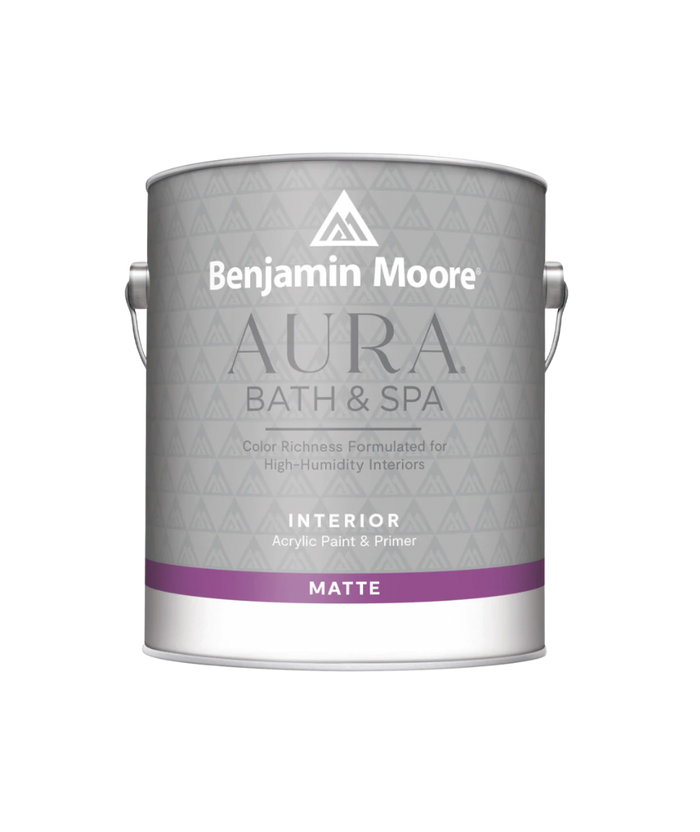 Benjamin Moore Aura Bath & Spa, available at Ricciardi Brothers.