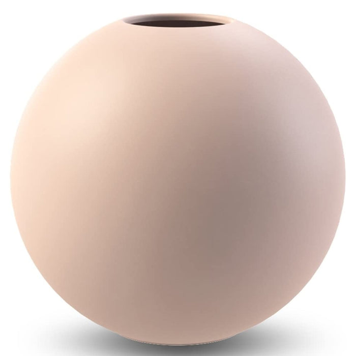 Ball Vase Dusty Pink 20cm - Batten Home