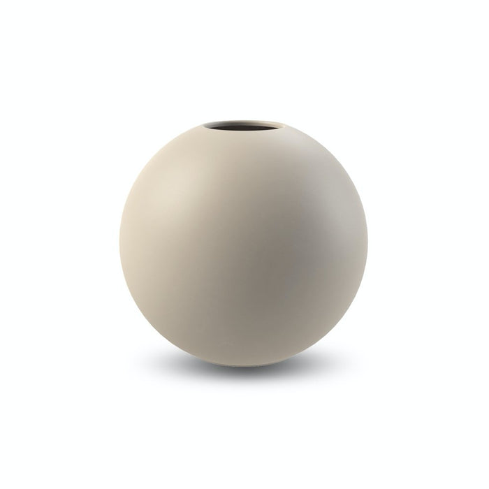 Ball Vase Sand 10cm - Batten Home