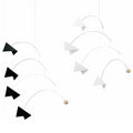 Black and White Mirage Mobile - Batten Home