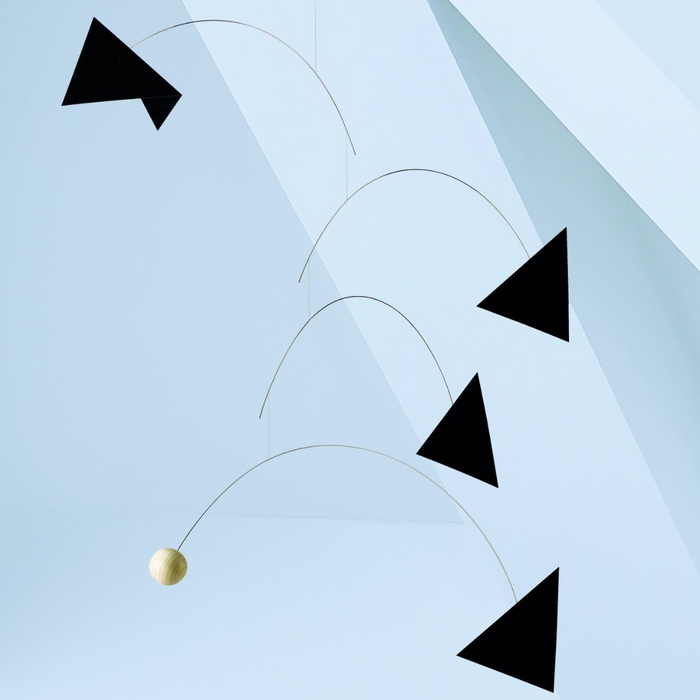 Black and White Mirage Mobile - Batten Home