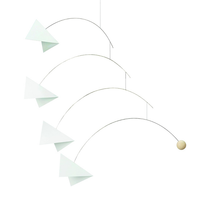 Black and White Mirage Mobile - Batten Home