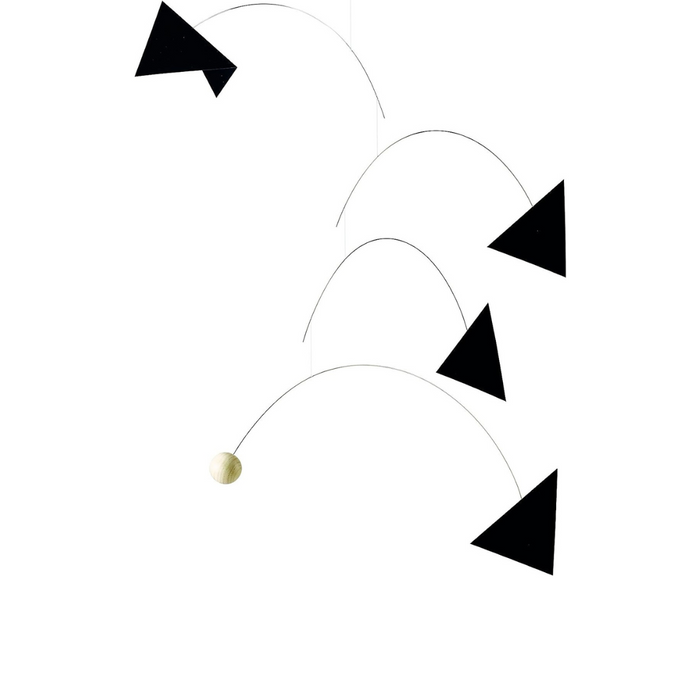 Black and White Mirage Mobile - Batten Home