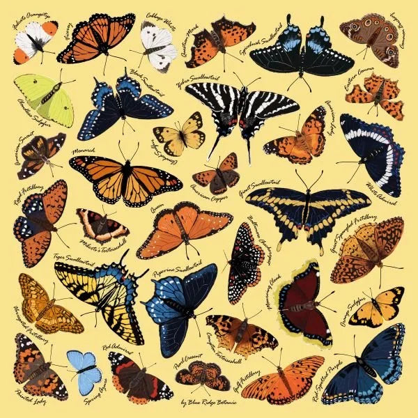 Blue Ridge Botanic Field Guide Bandanas