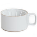 Hasami PorcelainCoffee Dripper in Gloss Gray - Batten Home