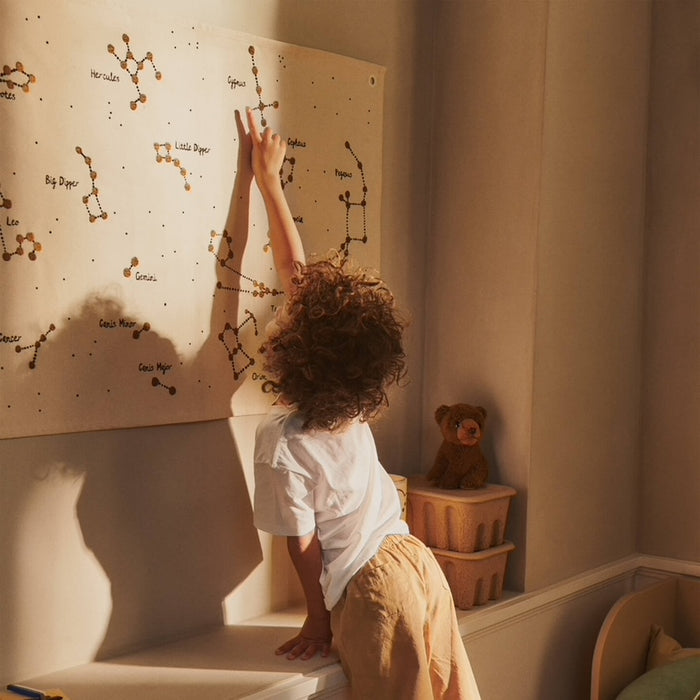 Constellation Textile Map