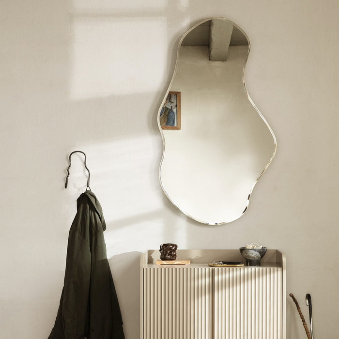 Curvature Double Hook - Brass - Batten Home
