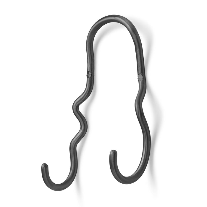 Curvature Double Hook - Brass - Batten Home