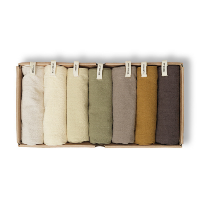Day Tea Towels - Set of 7 - Calm - Batten Home
