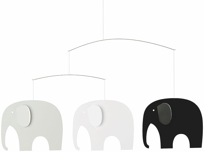 Elephant Party Mobile - Batten Home