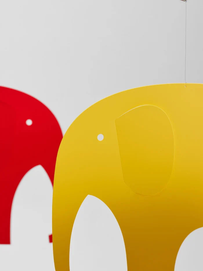 Elephant Party Mobile - Batten Home