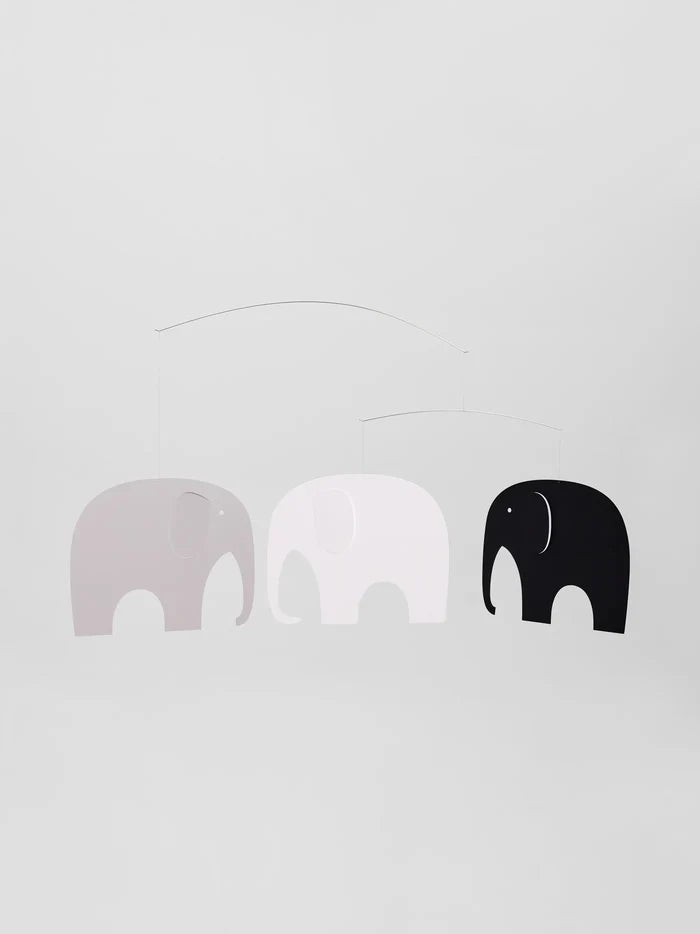 Elephant Party Mobile - Batten Home