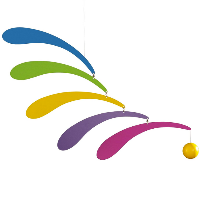 Flowing Rhythm Rainbow Hanging Mobile - Batten Home