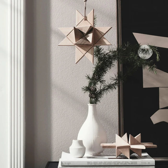 Fröbelstar Hanging, Oak