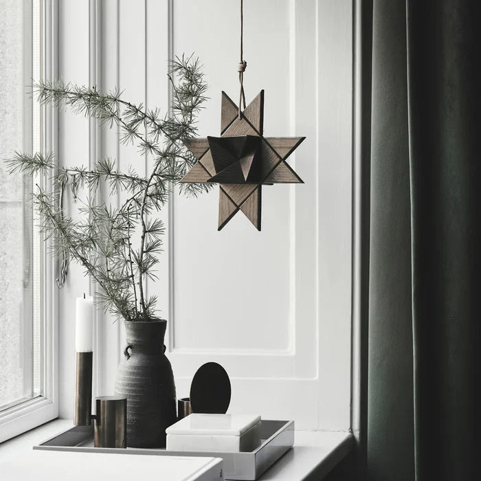Fröbelstar Hanging, Smoke Stained Oak