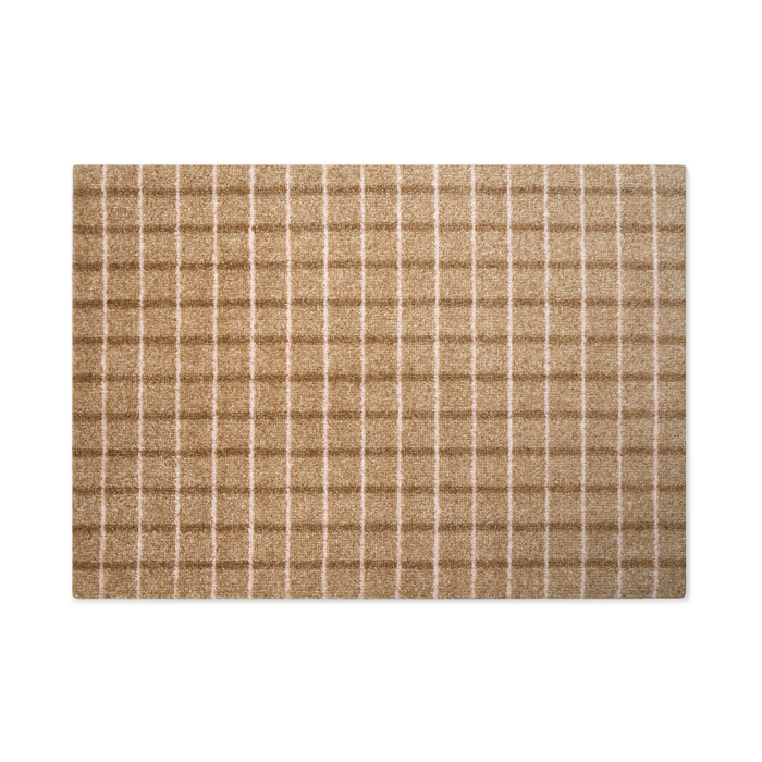 Grid Floor Mat - Chocolate Strawberry - Batten Home