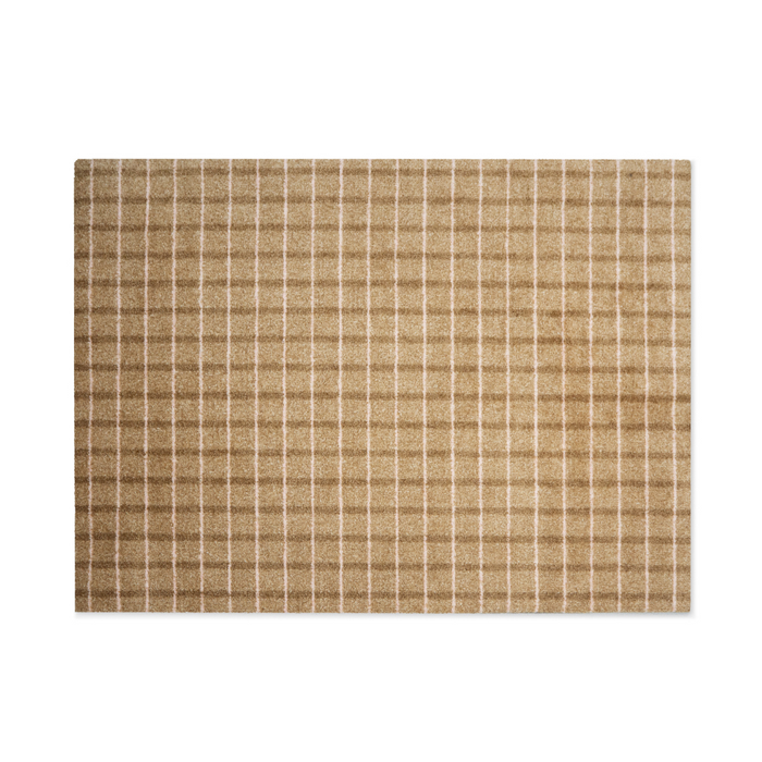 Grid Floor Mat - Chocolate Strawberry - Batten Home