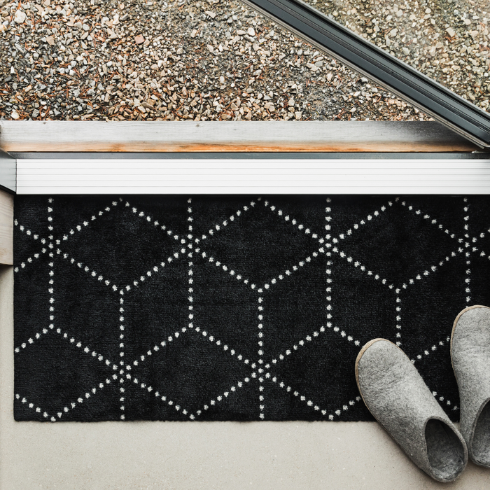 Hagl Floor Mat - Black - Batten Home