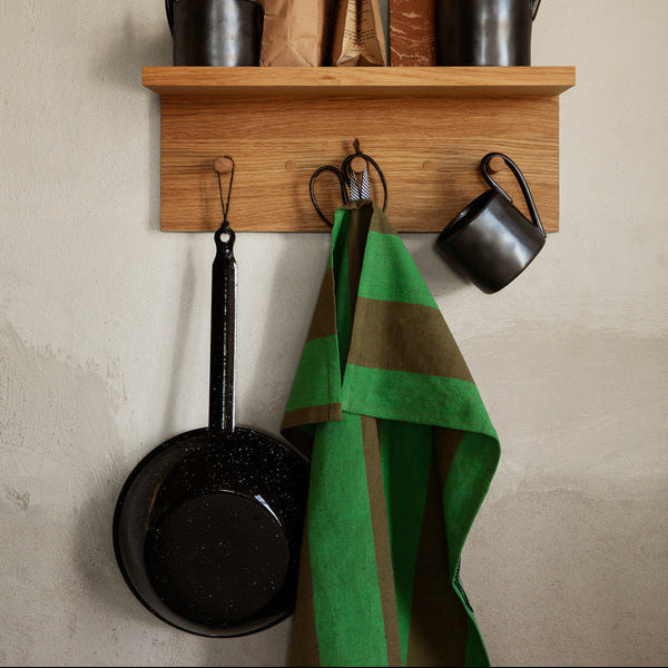 Hale Tea Towel Olive | Green - Batten Home