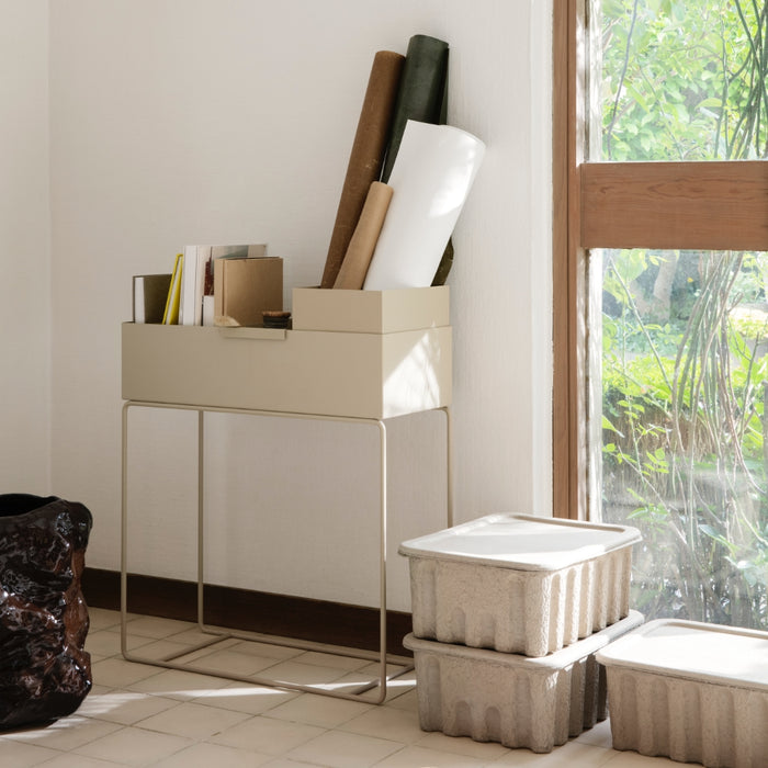Ferm LivingLarge Paper Pulp Boxes |Set of 2 - Batten Home