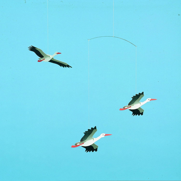 Lucky Storks Mobile - Batten Home