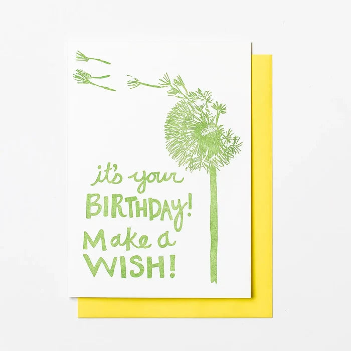Dandelion "Make a Wish"  Birthday