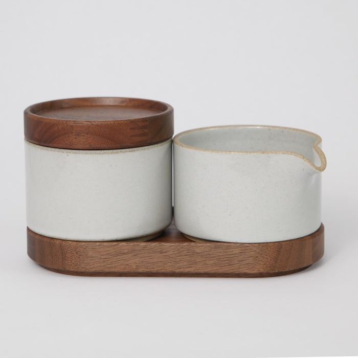 Hasami PorcelainMilk Creamer in Gloss Gray - Batten Home