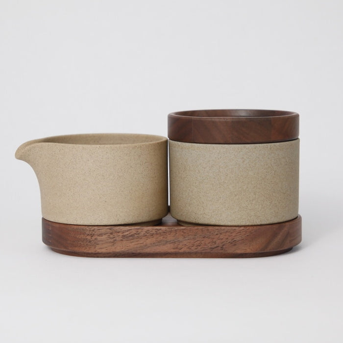 Hasami PorcelainMilk Creamer in Natural - Batten Home
