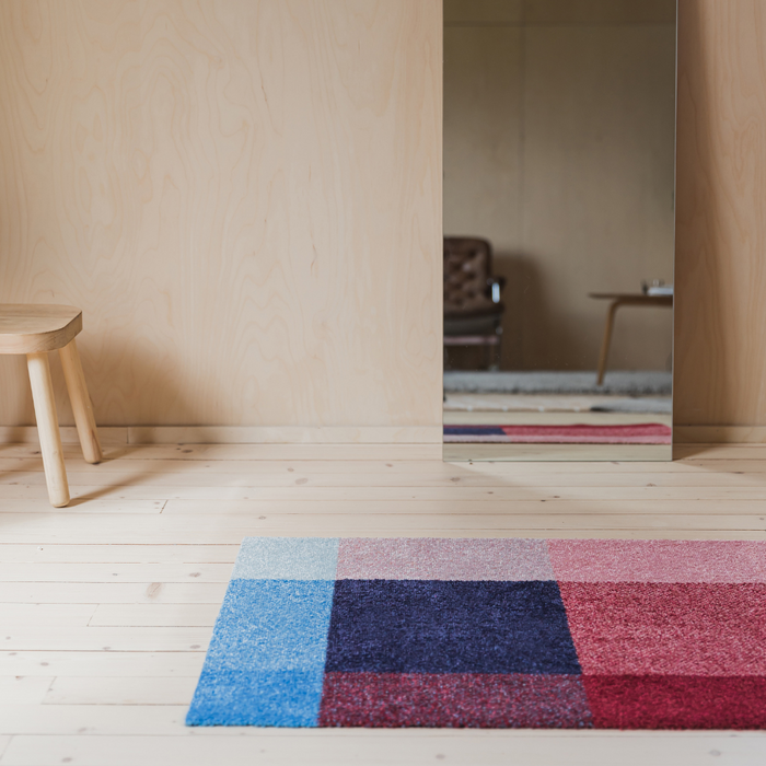 Mix Floor Mat - Berry - Batten Home