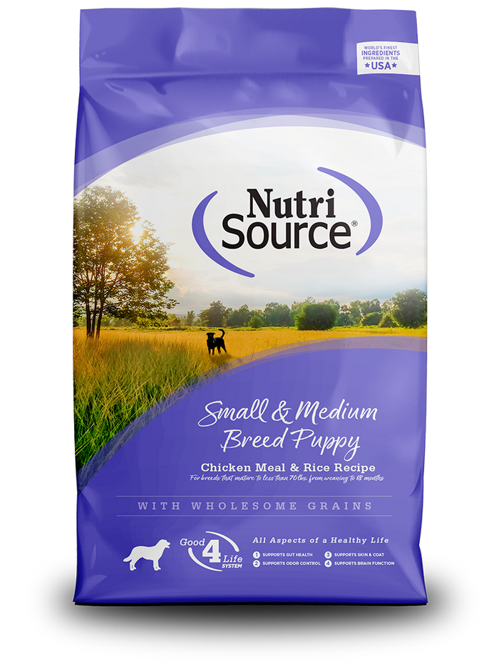 NutriSource® Small & Medium Breed Puppy Dog Food