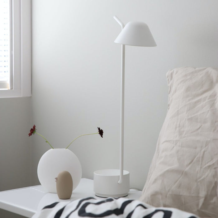 Pastille Vase White 15cm - Batten Home