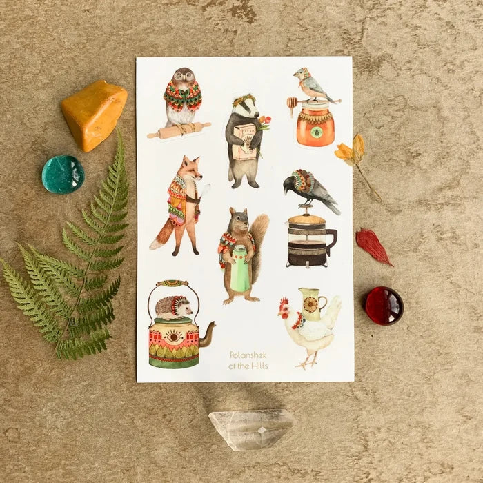 Polanshek of the Hills Sticker Sheets - Sow True Seed