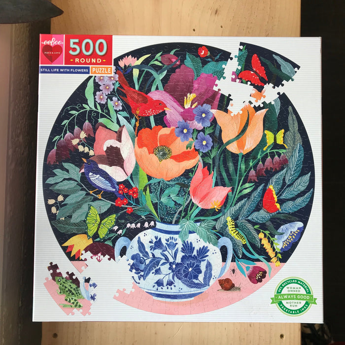 Still Life with Flowers 500 Piece Puzzle