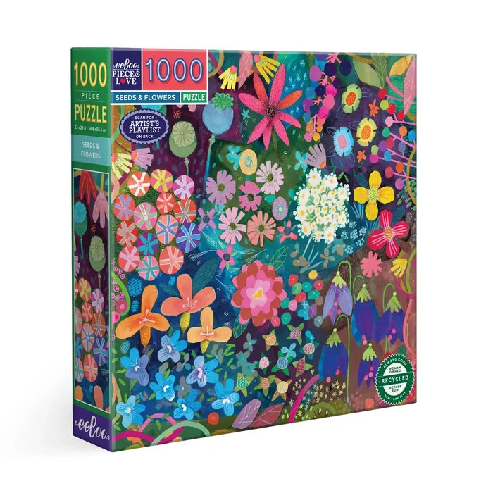 Seed & Flowers  1000 Piece Puzzle