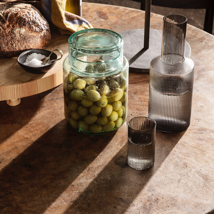 Ripple Carafe in Smoked Grey - Batten Home
