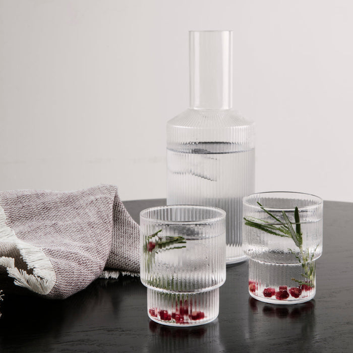Ferm LivingRipple Glass Set - Batten Home