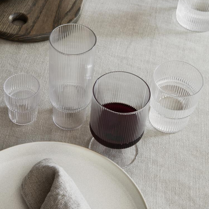 Ferm LivingRipple Small Glass Set - Batten Home
