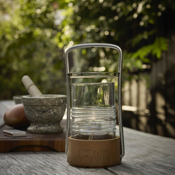 SkagerakSkagerak Teak Oil Bollard Lamp - Batten Home