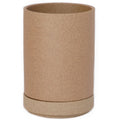 Hasami PorcelainSmall Planter and Saucer Set in Natural - Batten Home