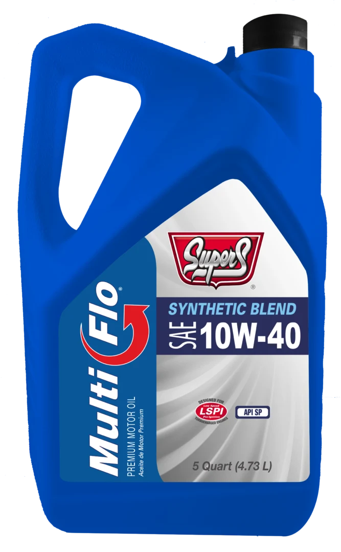 Smittys Supply Super S Multi-Flo Synthetic Blend Sae 10w-40 Sp Motor Oil