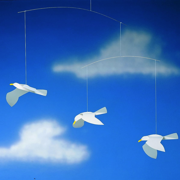Soaring Seagulls Mobile - Batten Home