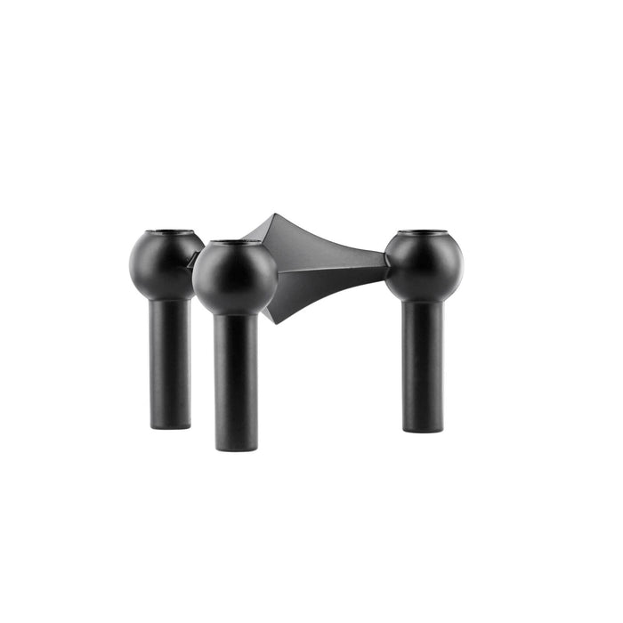 STOFF Nagel Candle Holder, Black - Batten Home