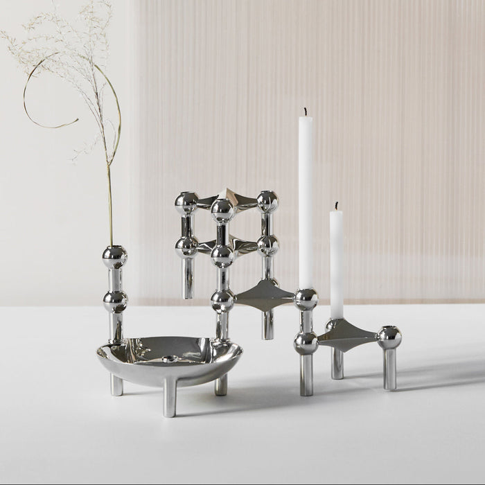 STOFF Nagel Candle, White, Set of 12 - Batten Home