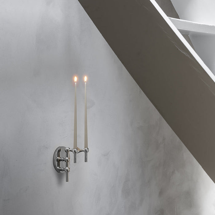 STOFF Nagel Taper Candle by Ester & Erik, Off-White, Set of 6 - Batten Home