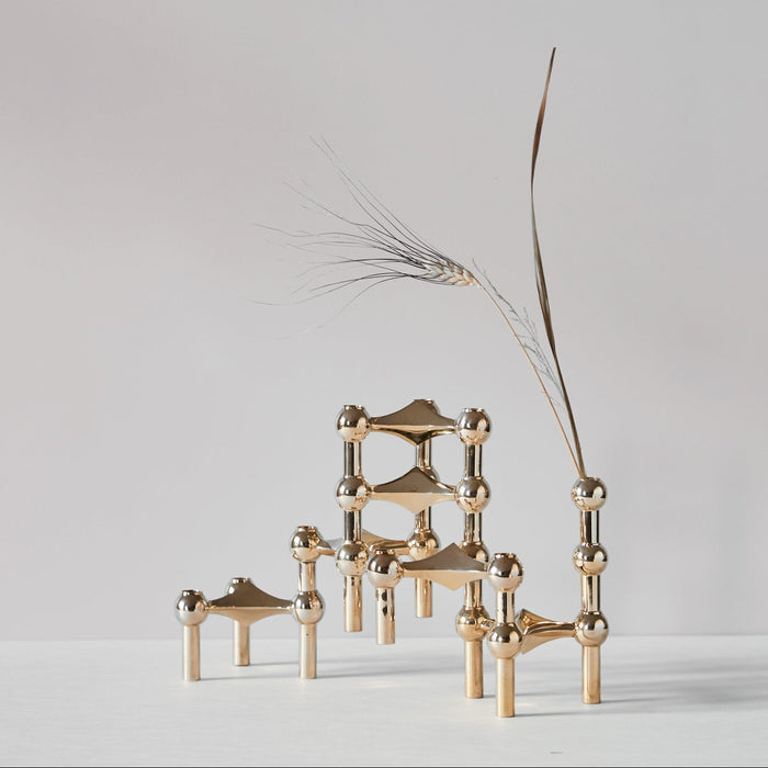 STOFF Nagel Vase, Solid Brass - Batten Home