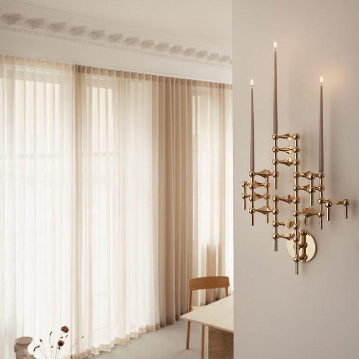 STOFF Nagel Wall Hanger, Solid Brass